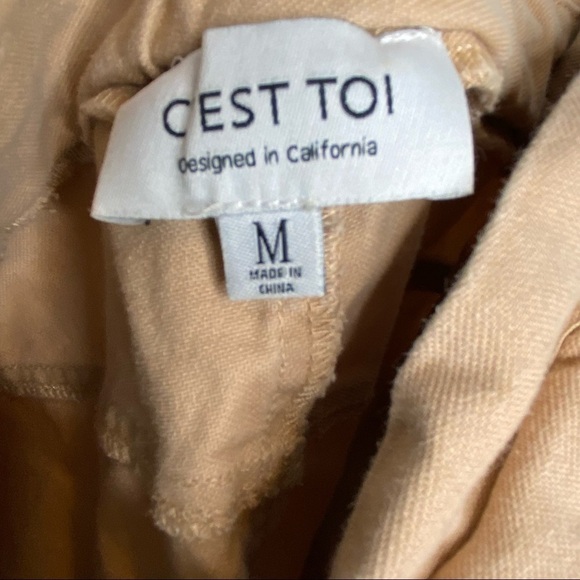 Khaki paper bag‎ shorts size M - Picture 3 of 4